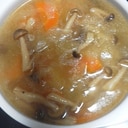 圧力鍋で作る豚骨野菜スープ